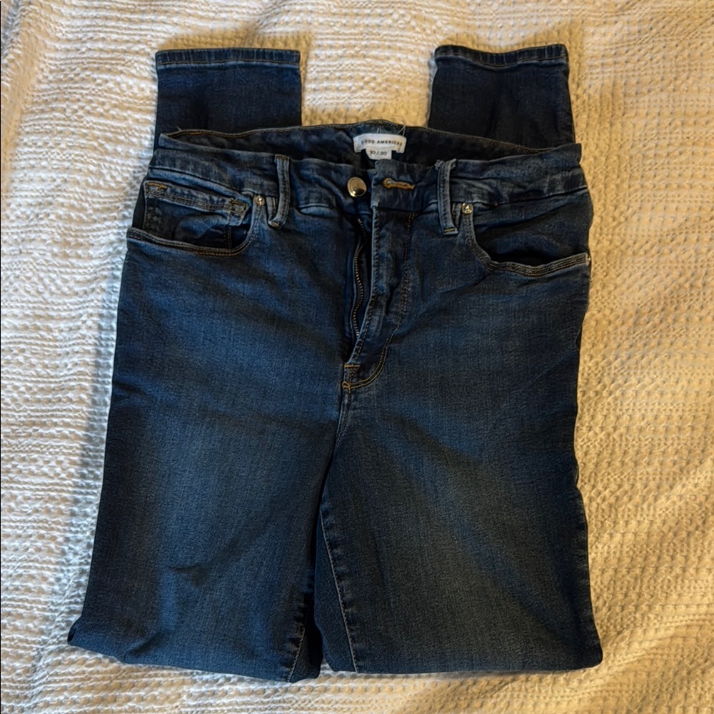 Good American Blue Skinny Jeans Modern Fit